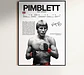 6 Cuadros De Paddy Pimblett Ufc Peleador Mma + Marco - Miniatura 7