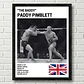 6 Cuadros De Paddy Pimblett Ufc Peleador Mma + Marco - Miniatura 8