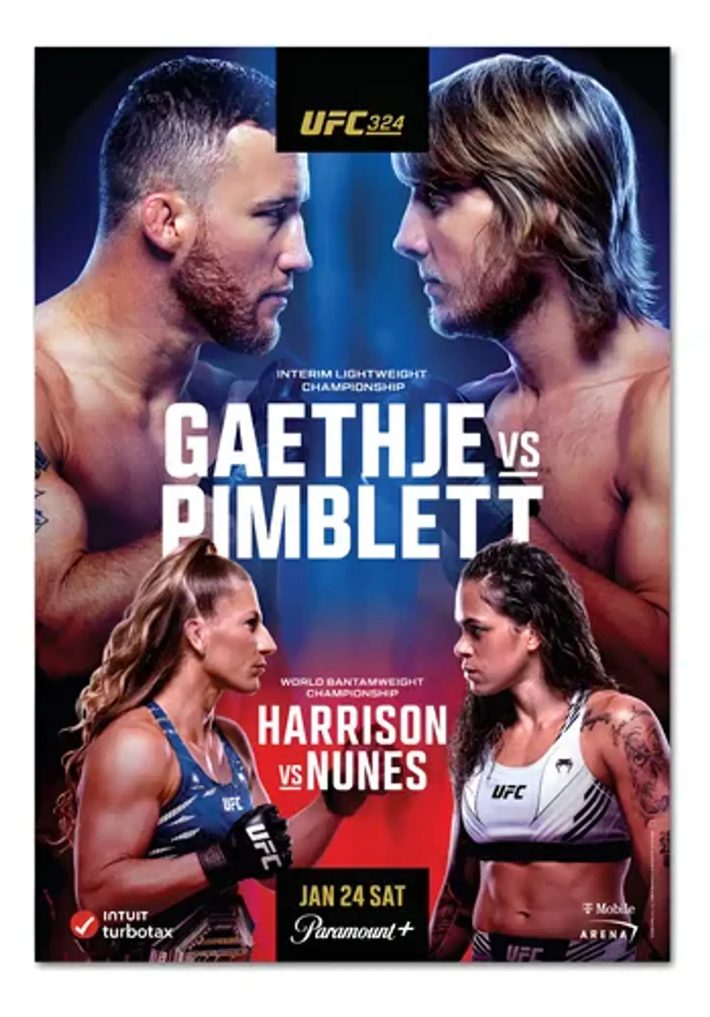 6 Cuadros De Paddy Pimblett Ufc Peleador Mma + Marco 14