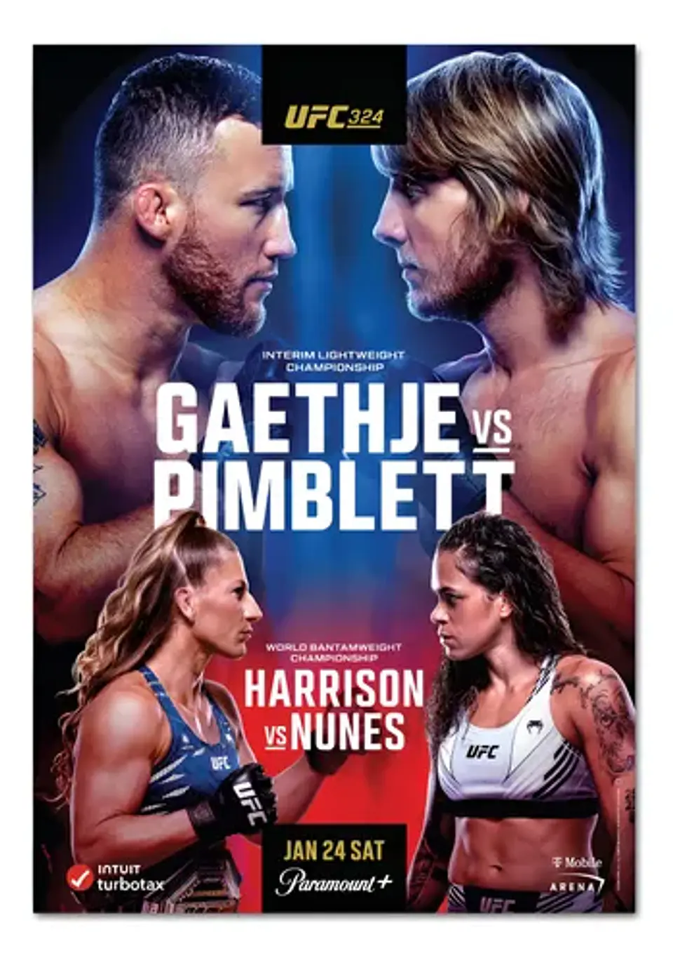 6 Cuadros De Paddy Pimblett Ufc Peleador Mma + Marco 14