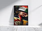 Cuadro Retrato De Ayrton Senna F1 2026 + Marco - Miniatura 1