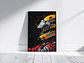 Cuadro Retrato De Ayrton Senna F1 2026 + Marco - Miniatura 2