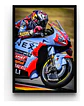 5 Cuadros De Enea Bastianini Moto Gp  + Marco - Miniatura 6