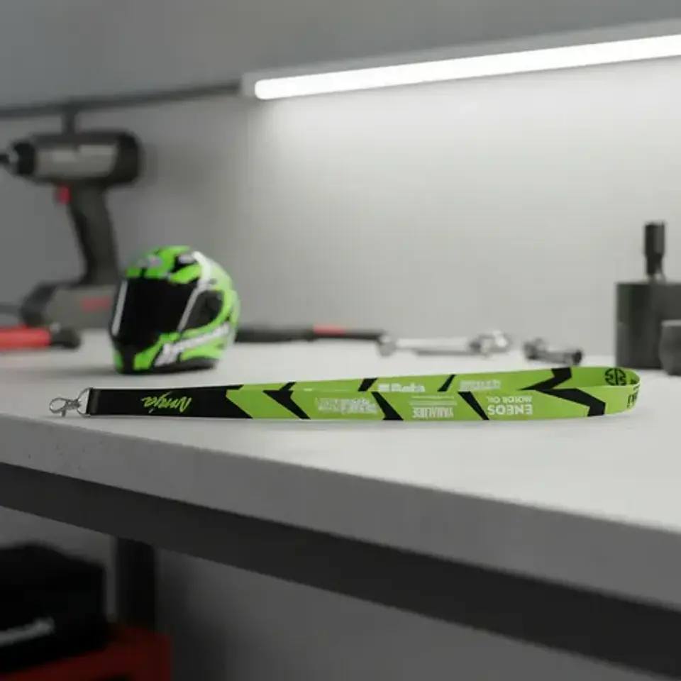 Lanyard Collar Kawasaki Ninja Moto Gp F1 Llaves 2