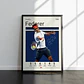 12 Cuadros De Tenista Roger Federer Tenis + Marco Negro - Miniatura 5