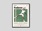 12 Cuadros De Tenista Roger Federer Tenis + Marco Negro - Miniatura 7