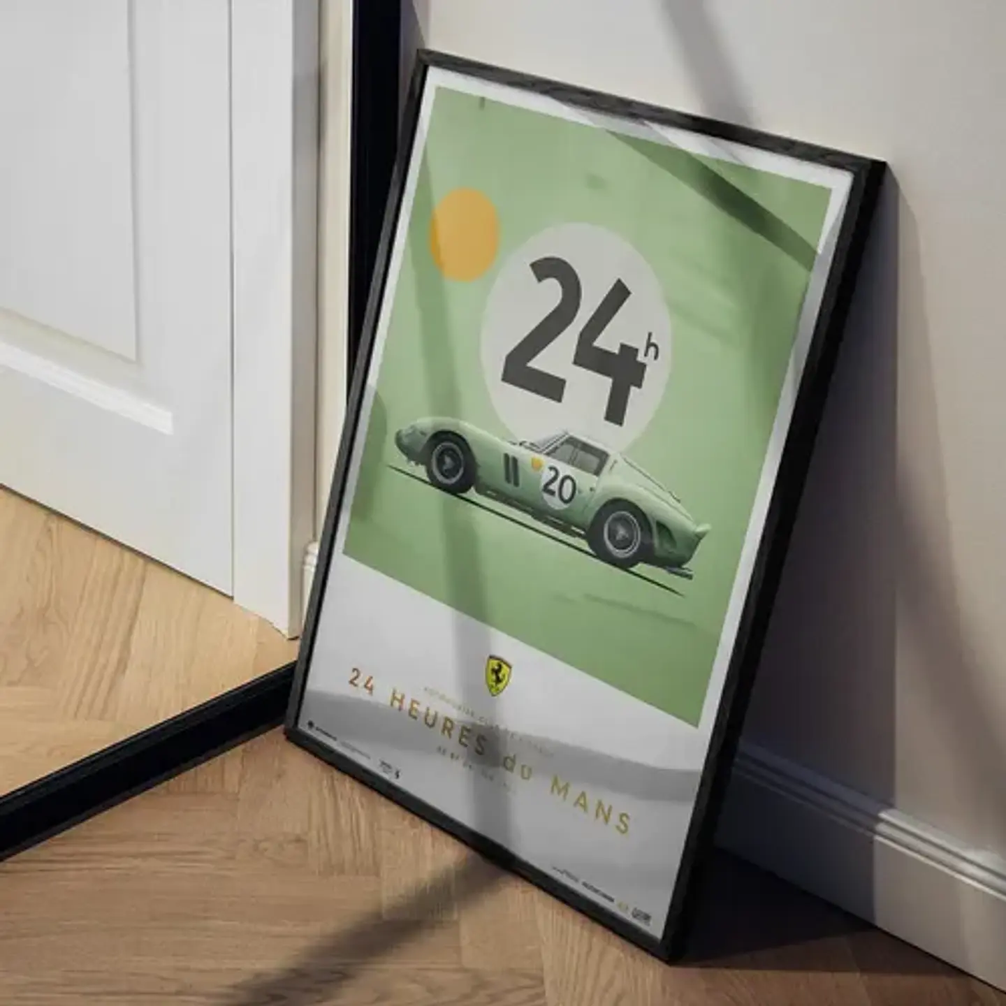 Cuadro Auto Ferrari 250 Gto 1962 24h Le Mans | Auto Clásico 4