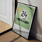 Cuadro Auto Ferrari 250 Gto 1962 24h Le Mans | Auto Clásico - Miniatura 4