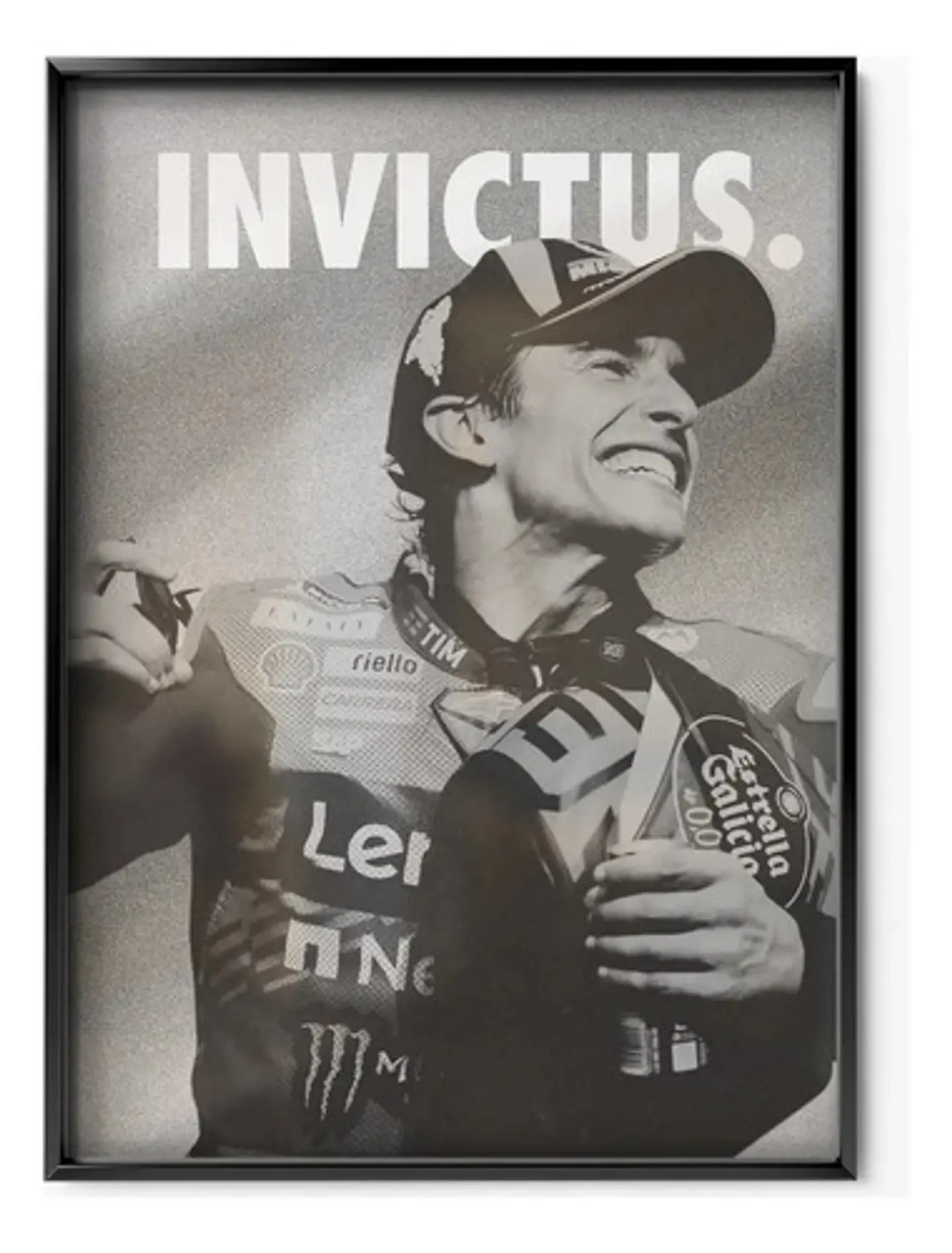 6 Cuadros Del Campeón Marc Márquez Moto Gp 93  + Marco 7
