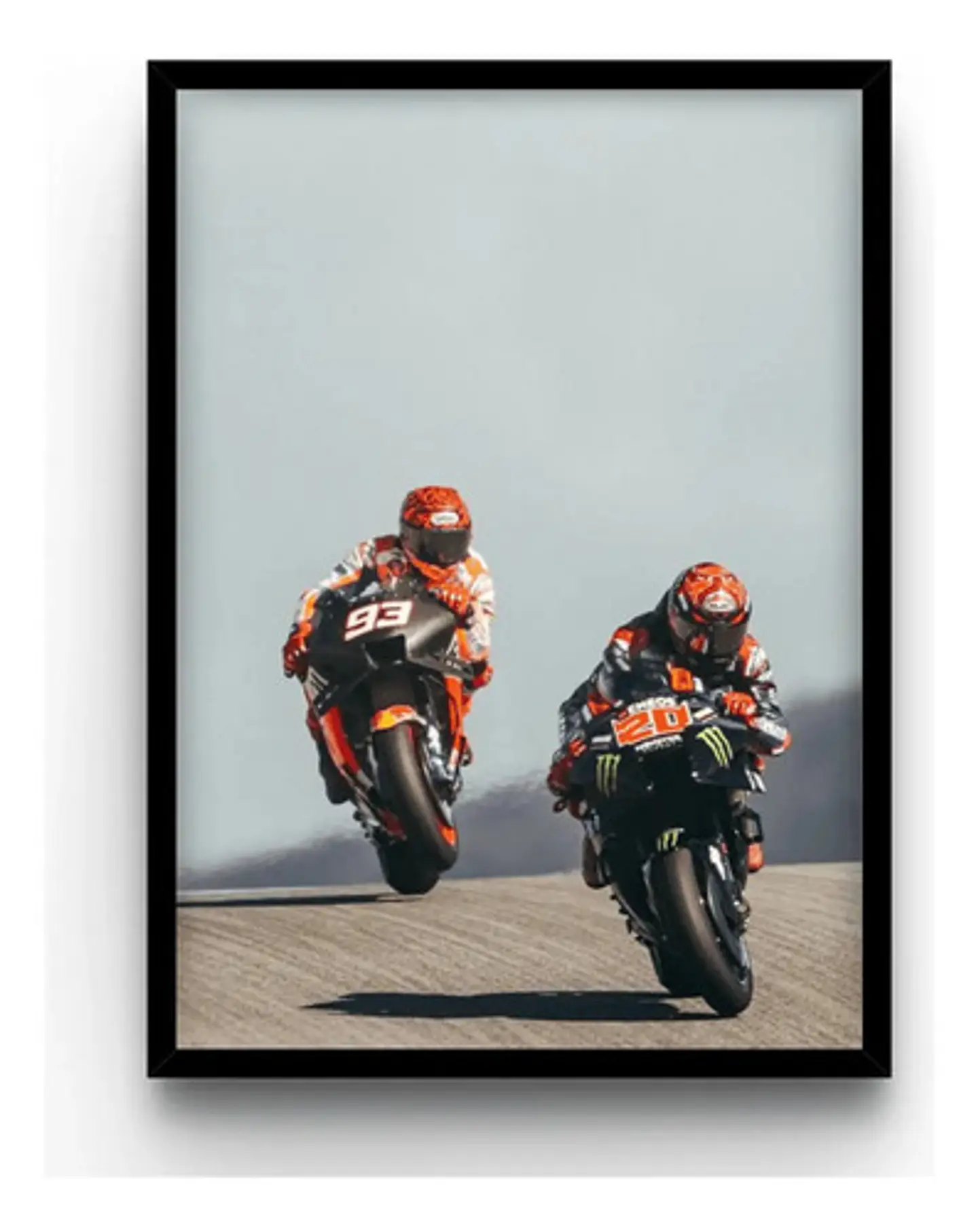 6 Cuadros Del Campeón Marc Márquez Moto Gp 93  + Marco 8
