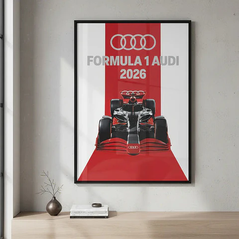Cuadro Audi Fórmula 1 2026 F1 + Marco