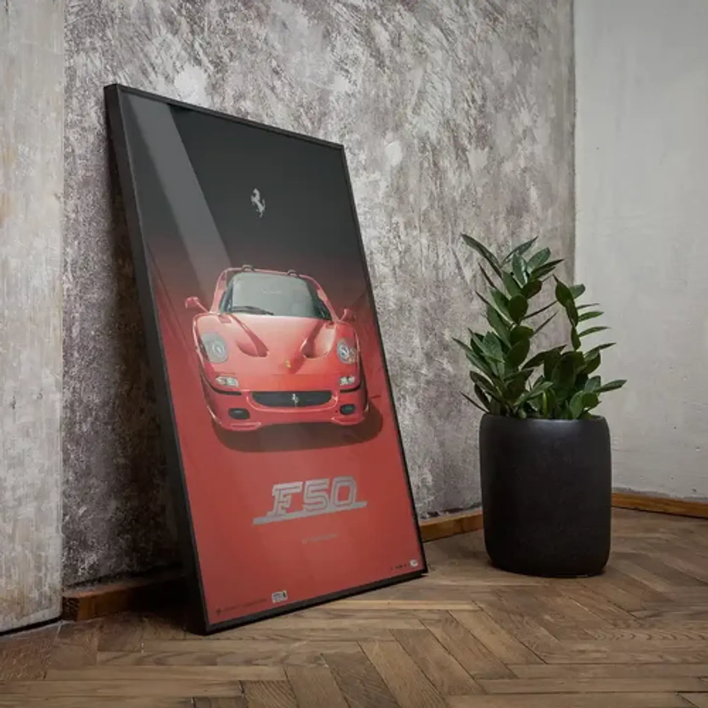 Cuadro Auto Ferrari F50 Rosso Corsa  30th Anniversary F1 3