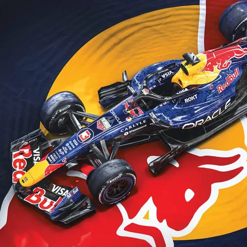 Cuadro Auto F1 Oracle Red Bull Racing | Rb22 2026 + Marco 3