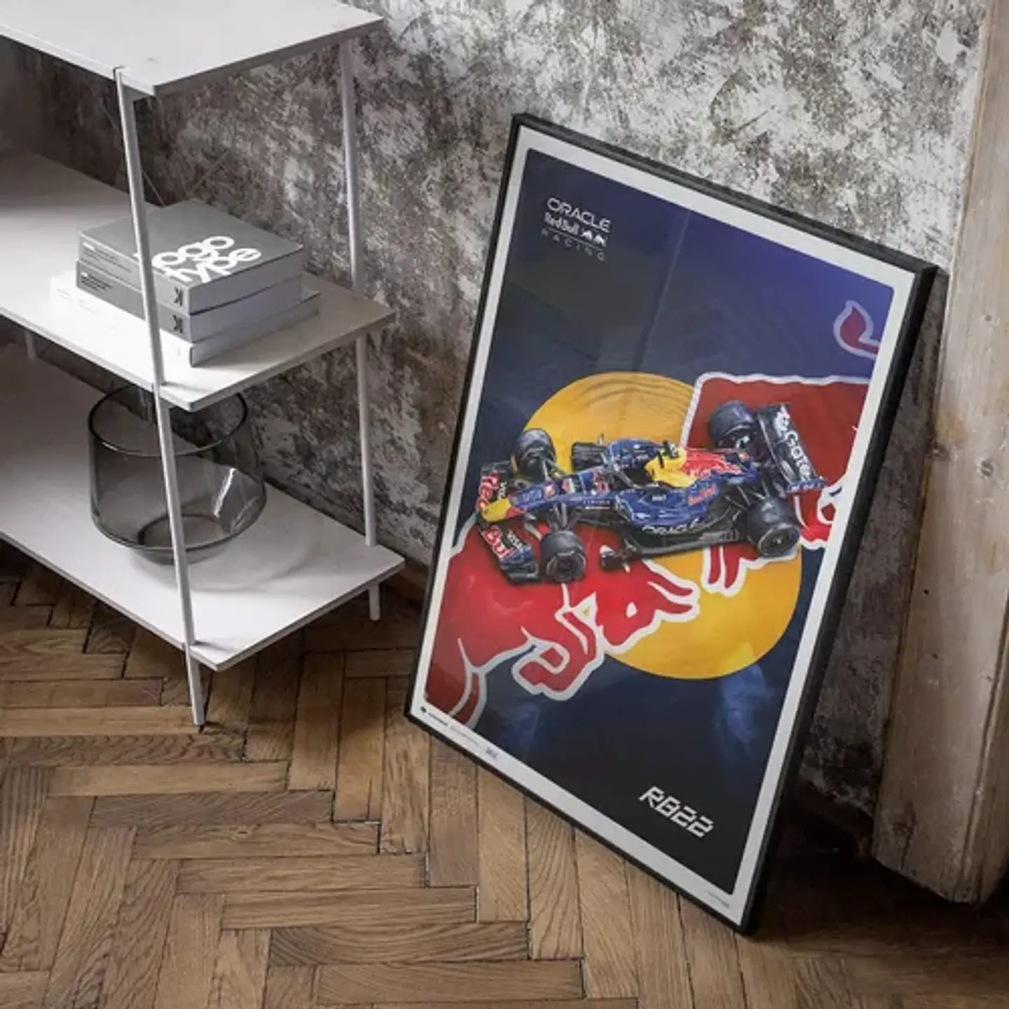 Cuadro Auto F1 Oracle Red Bull Racing | Rb22 2026 + Marco 4