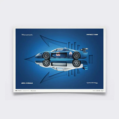 Cuadro Auto Maserati Mc12 | 2004 Gt Zhuhai 500 Km Horizontal