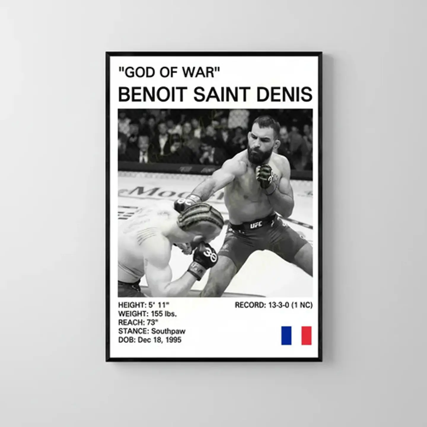 Cuadro Benoît Saint Denis Ufc I | Peleador 1