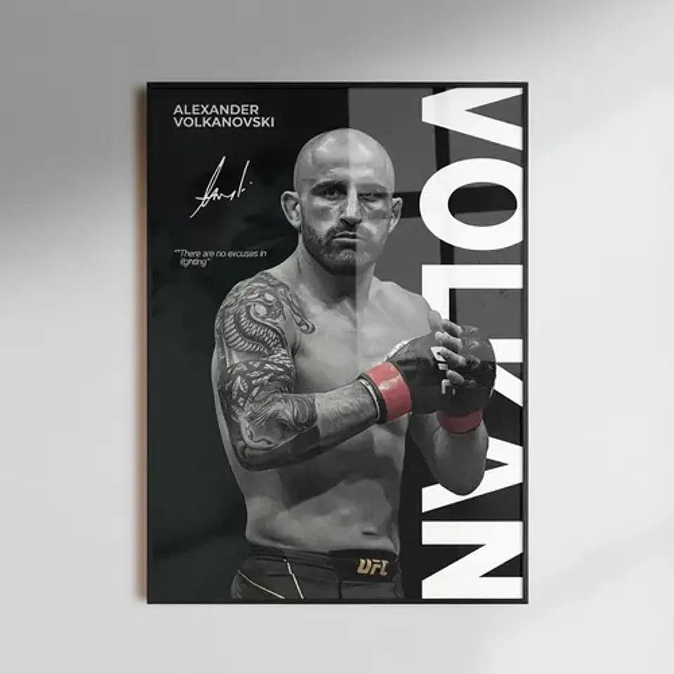 6 Cuadro Alexander The Great Volkanovski Ufc I | Peleador 1