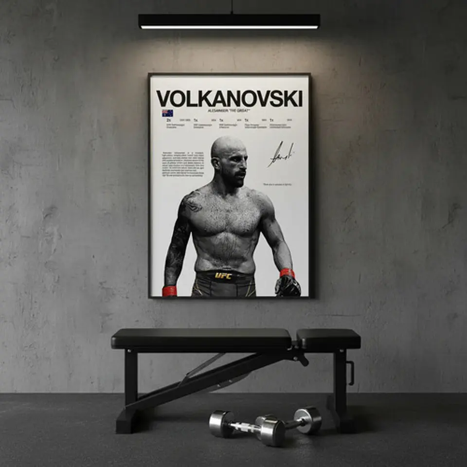 6 Cuadro Alexander The Great Volkanovski Ufc I | Peleador 6