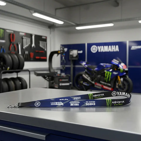 Lanyard Collar Yamaha Monster Energy Moto Gp F1 Llaves