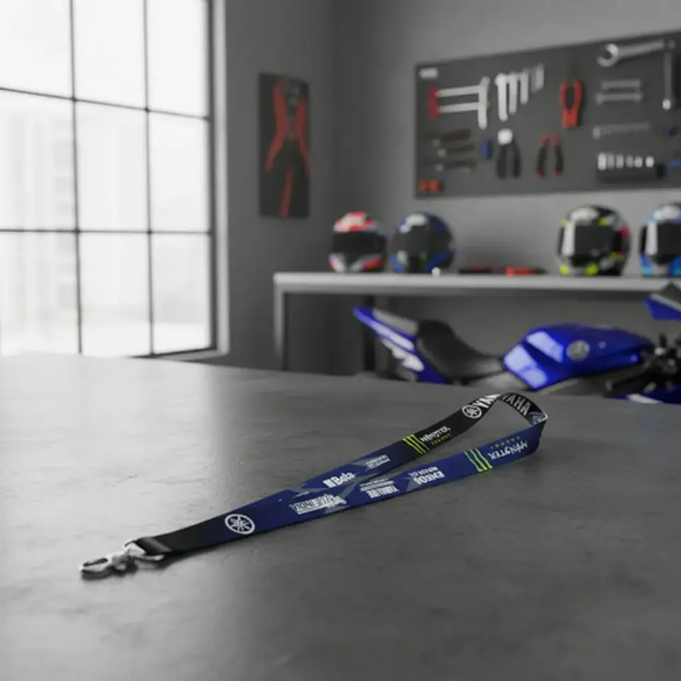 Lanyard Collar Yamaha Monster Energy Moto Gp F1 Llaves 3