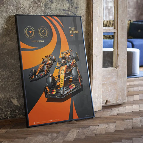 Cuadro Auto Mclaren Formula 1® Team Piastri Y Lando Norris