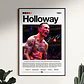 6 Cuadros De Max Blessed Holloway Ufc I | Peleador Mma - Miniatura 3