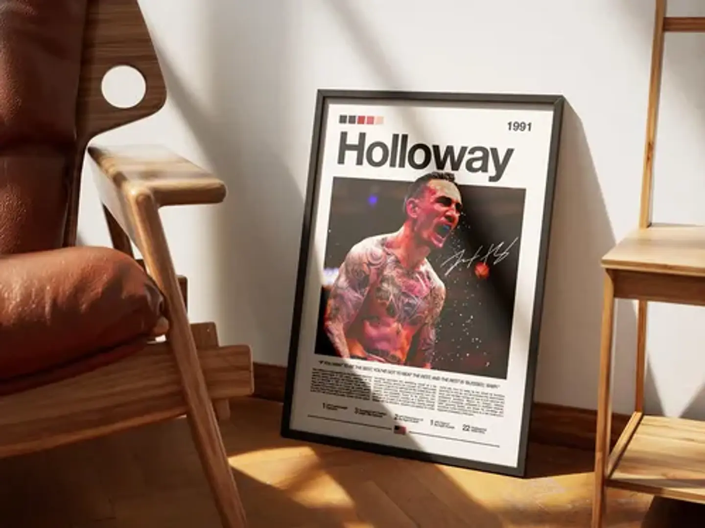 6 Cuadros De Max Blessed Holloway Ufc I | Peleador Mma 4