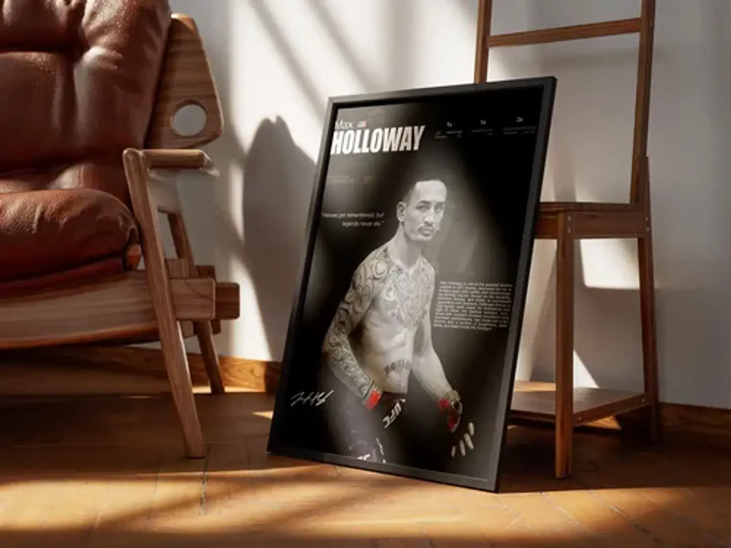 6 Cuadros De Max Blessed Holloway Ufc I | Peleador Mma 5