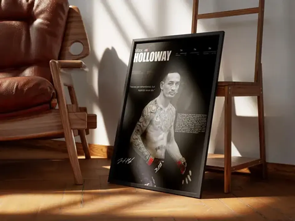 6 Cuadros De Max Blessed Holloway Ufc I | Peleador Mma 5