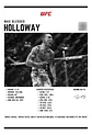 6 Cuadros De Max Blessed Holloway Ufc I | Peleador Mma - Miniatura 12