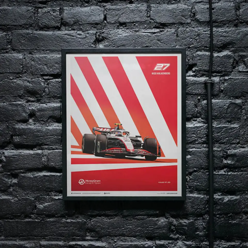Cuadro Formula 1 Nico Hülkenberg F1 + Marco 1