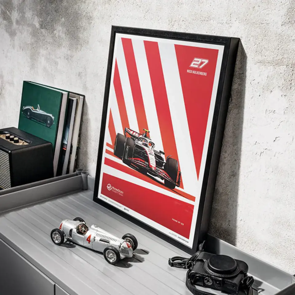 Cuadro Formula 1 Nico Hülkenberg F1 + Marco 2