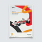 Cuadro Auto Mclaren Racing M23 | 1974 Emerson Fittipaldi F1 - Miniatura 1