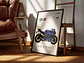 Cuadro Yamaha Yzf-r1 2025 Deportivo + Marco - Miniatura 3