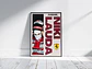 Cuadro F1 Niki Lauda Leyenda | Piloto Histórico + Marco - Miniatura 1