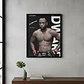 Cuadro Ufc Leon Edwards Campeón Peso Wélter + Marco Negro - Miniatura 5