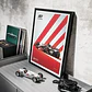 Cuadro Formula 1 Kevin Magnussen F1 + Marco - Miniatura 3