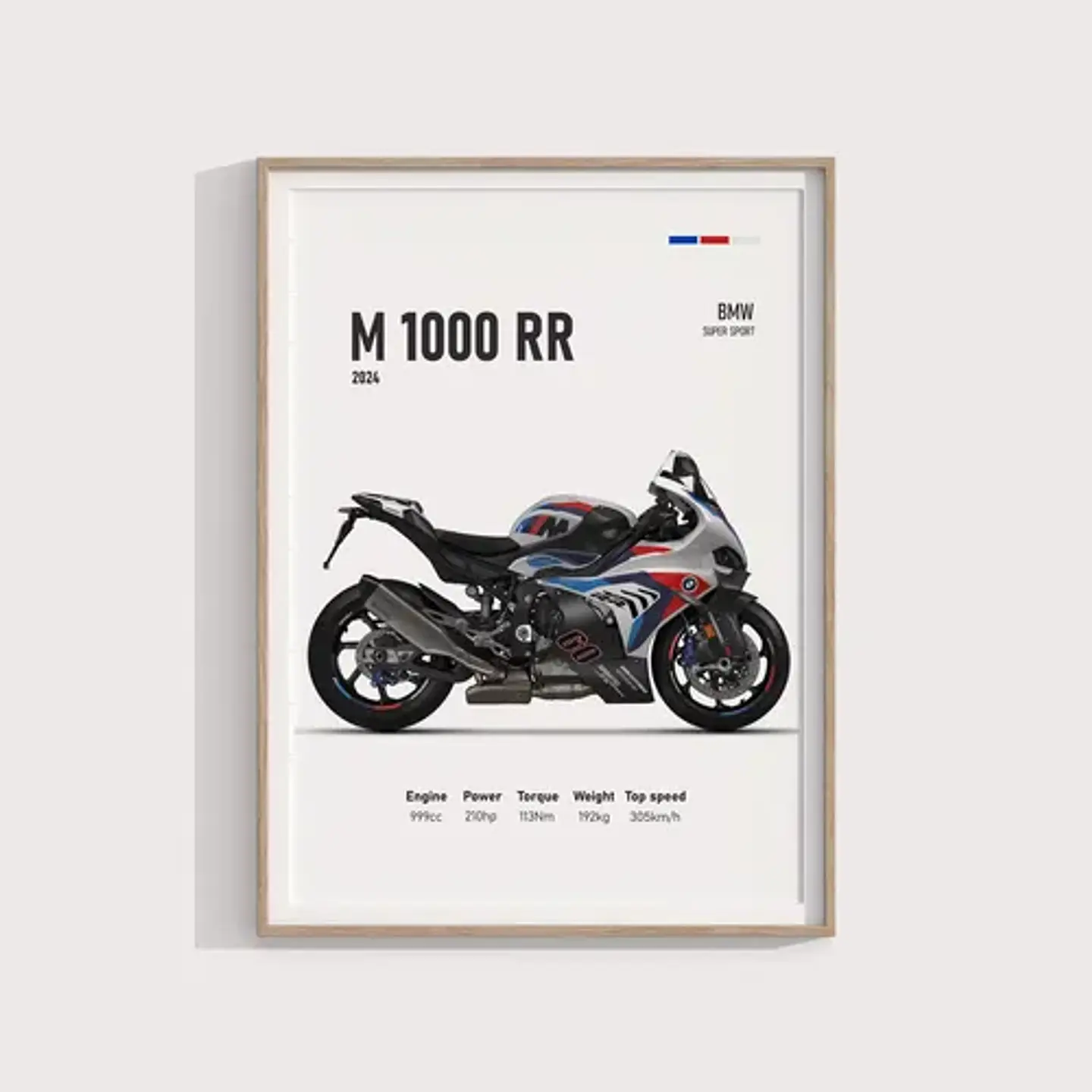 Cuadro Bmw M 1000 Rr 2024 | Motociclismo + Marco 2
