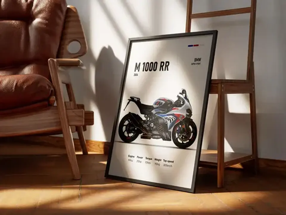 Cuadro Bmw M 1000 Rr 2024 | Motociclismo + Marco 3