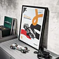 Cuadro Formula 1 Mika Häkkinen Y David Coulthard F1 + Marco - Miniatura 2