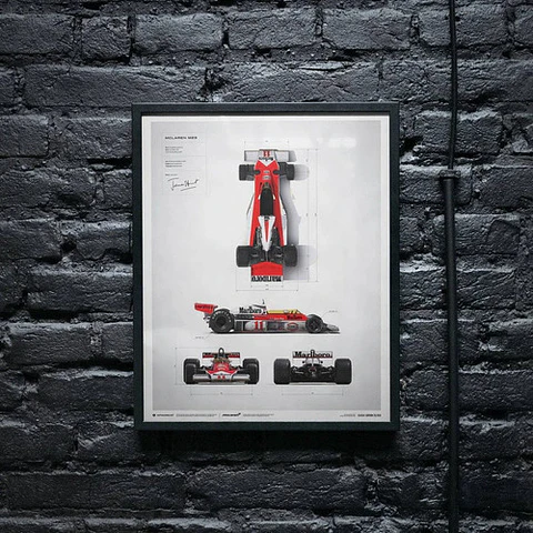 Cuadro Mclaren M23 | James Hunt F1 Formula 1