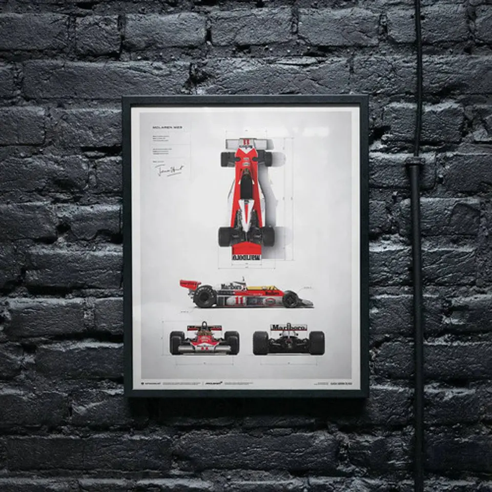 Cuadro Mclaren M23 | James Hunt F1 Formula 1 1