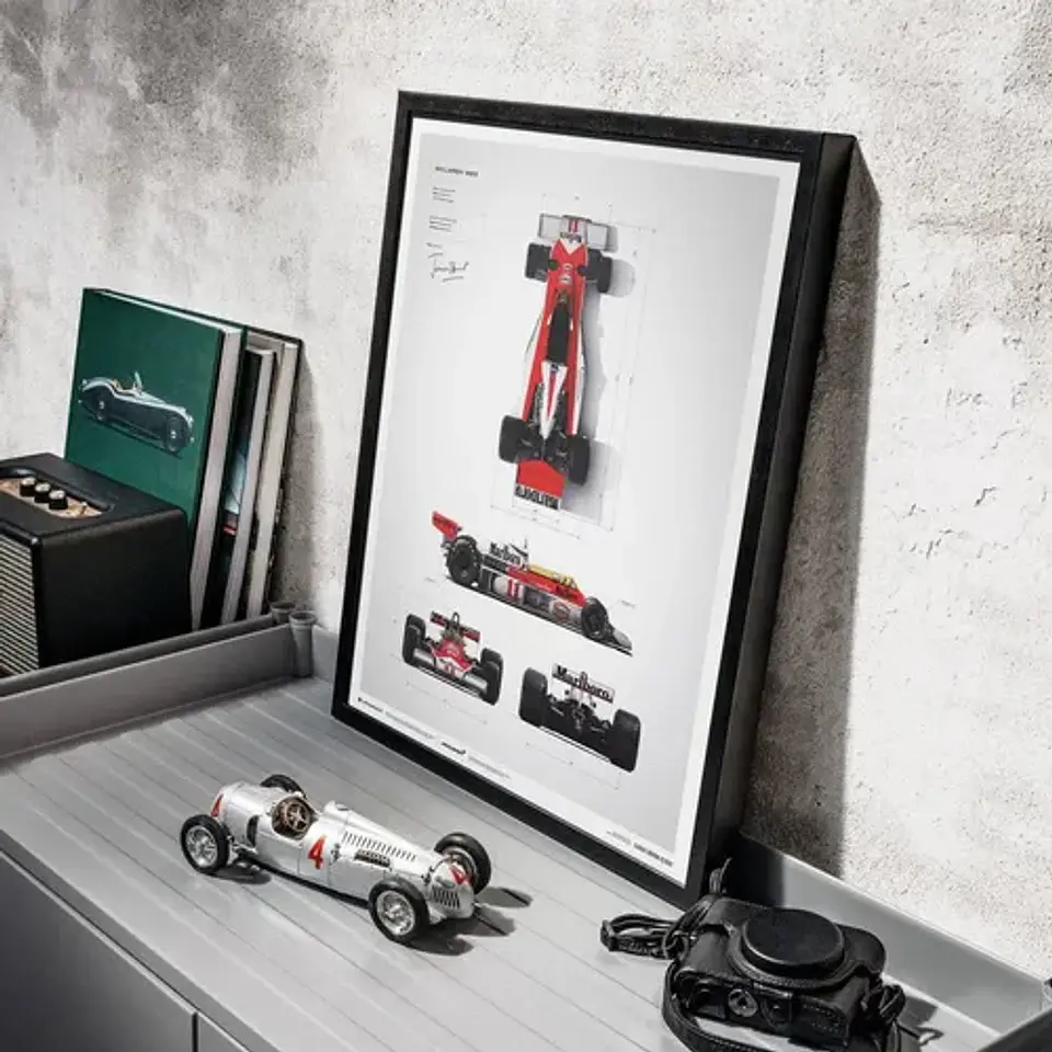 Cuadro Mclaren M23 | James Hunt F1 Formula 1 2