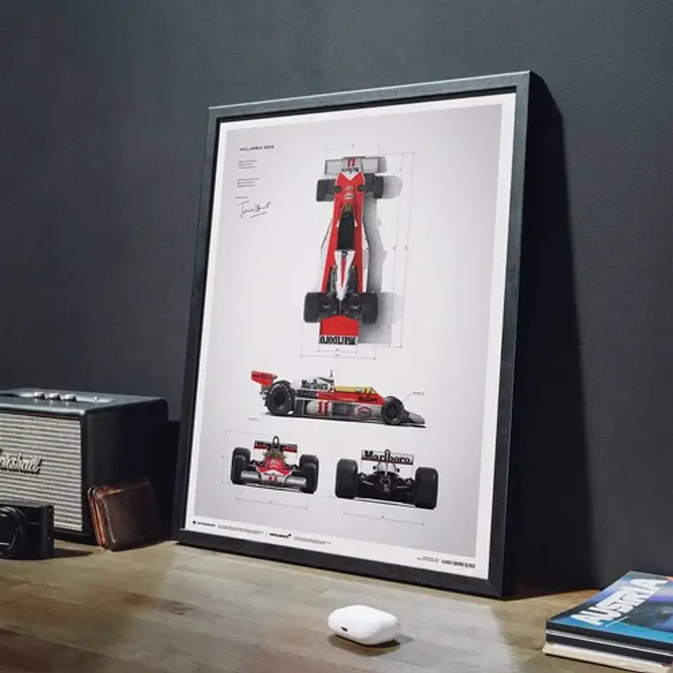 Cuadro Mclaren M23 | James Hunt F1 Formula 1 4