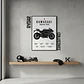 Cuadro Moto Kawasaki Ninja H2r + Marco - Miniatura 1