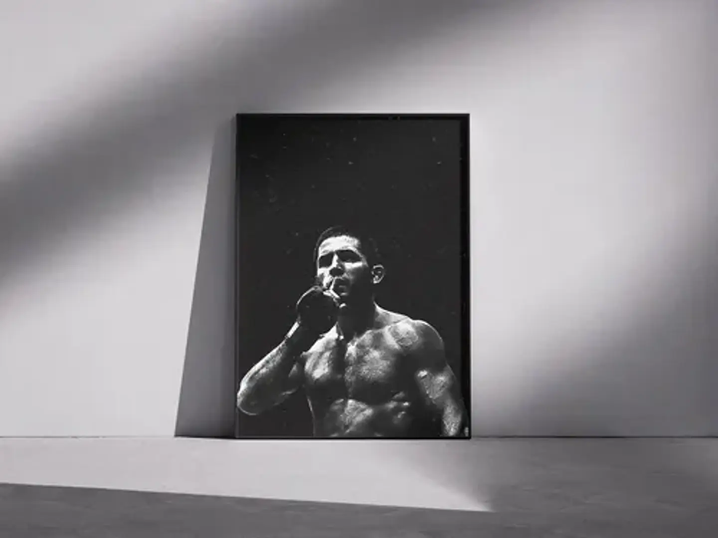 Cuadro De Islam Makhachev Ufc Peleador + Marco 2