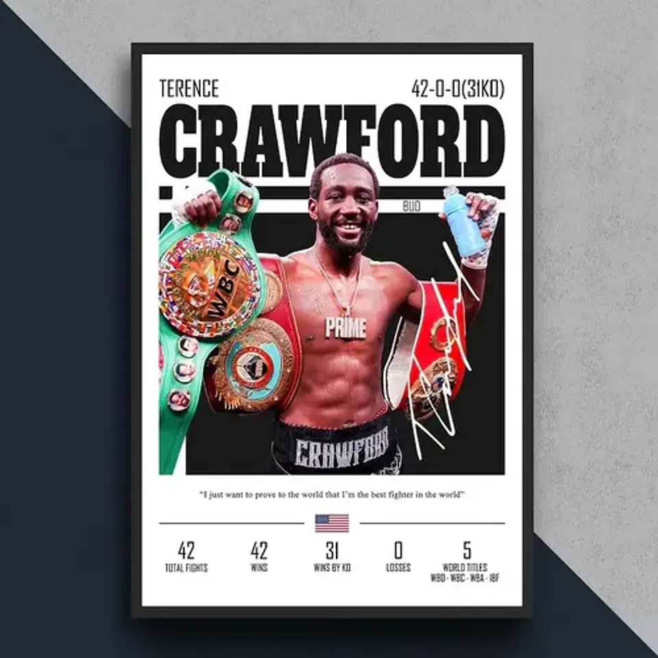 12 Cuadro Boxeadores Leyendas Del Boxeo + Marco 5