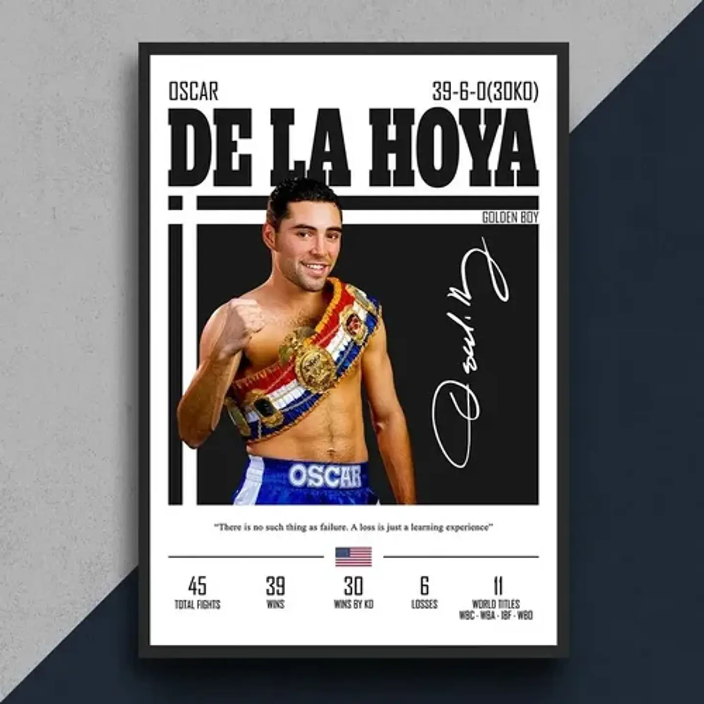 12 Cuadro Boxeadores Leyendas Del Boxeo + Marco 6