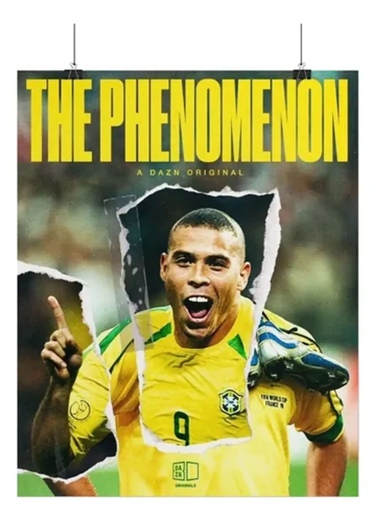 Cuadro Ronaldo Nazário Fútbol El Fenómeno + Marco 2