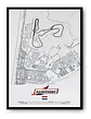 Cuadro Circuito Zandvoort F1 Países Bajos Formula 1 + Marco - Miniatura 2